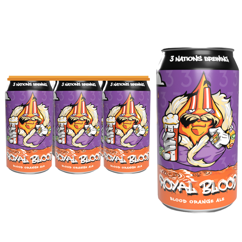 3 Nations Royal Blood 6pk 12oz Can 5.5% ABV