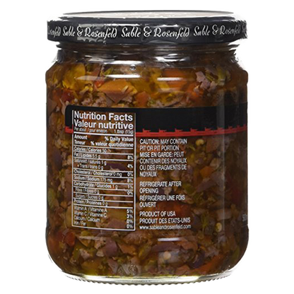 Sable & Rosenfeld Olive Spicy Bruschetta New 16oz