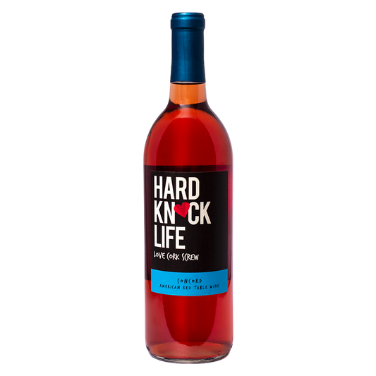 Love Cork Screw Hard Knock Life Concord 750 ml