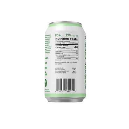 Bawi El Limón Agua Fresca 12oz Can