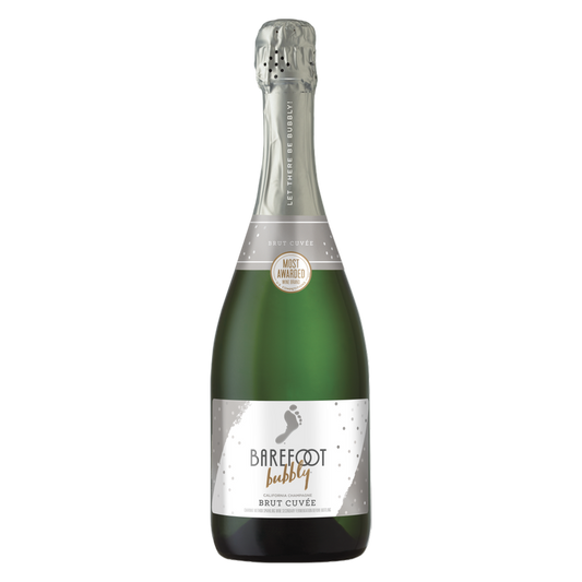 Barefoot Bubbly Brut Cuvee 750ml