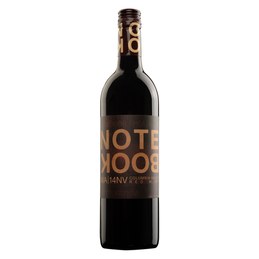 Bookwalter Notebook Red 750ml