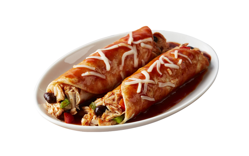 Crave New World Chicken Enchilada Frozen Meal, 9oz.