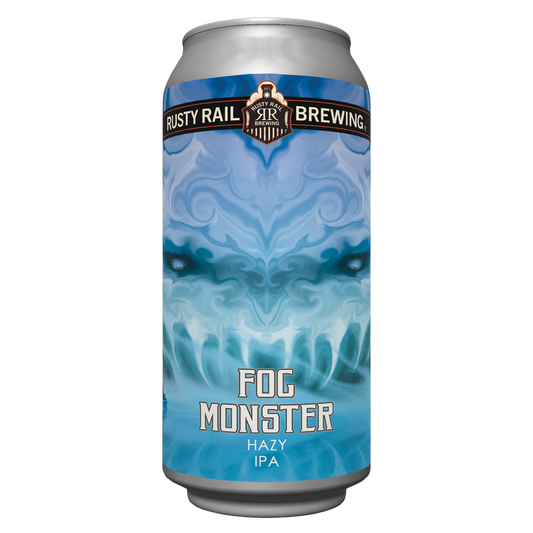 Rusty Rail Fog Monster Hazy IPA 4pk 16oz Can 6.8% ABV