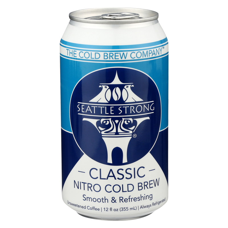 Seattles Best Classic Nitro Cold Brew Coffee 12oz Can