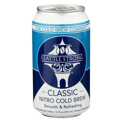 Seattles Best Classic Nitro Cold Brew Coffee 12oz Can
