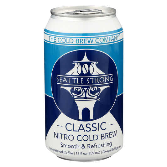 Seattles Best Classic Nitro Cold Brew Coffee 12oz Can