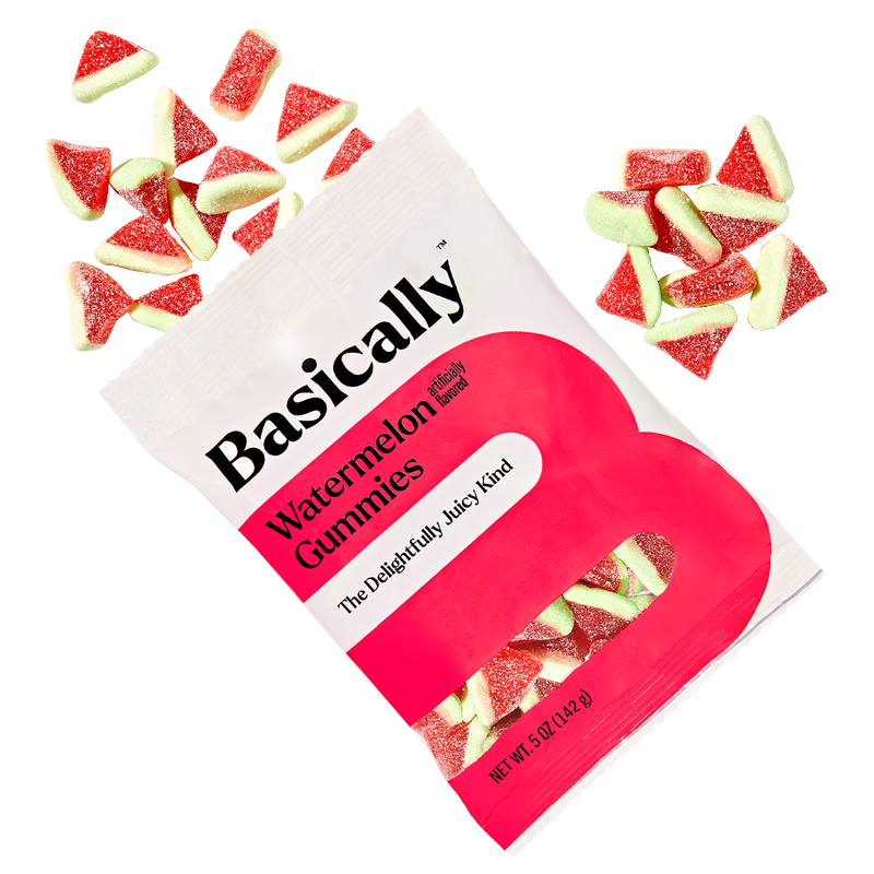 Basically Gummy Watermelon Slices 5oz