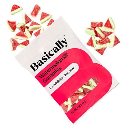 Basically Gummy Watermelon Slices 5oz