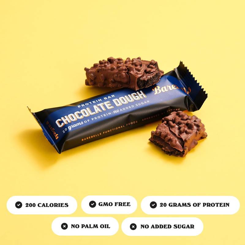Barebells Chocolate Dough Protein Bar Case 12 CT