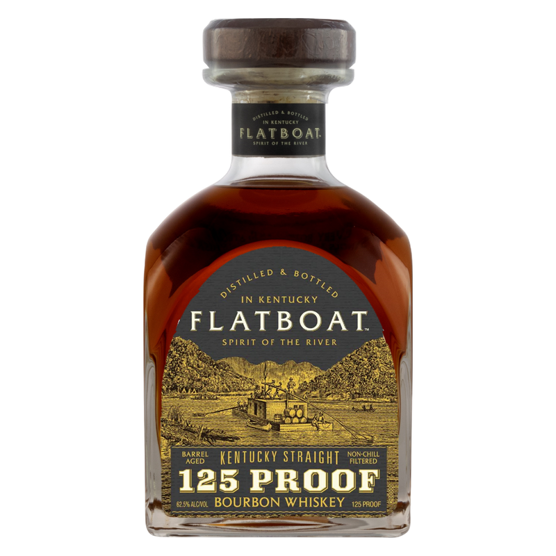 Flatboat High Proof Bourbon 750ml (125 Proof)