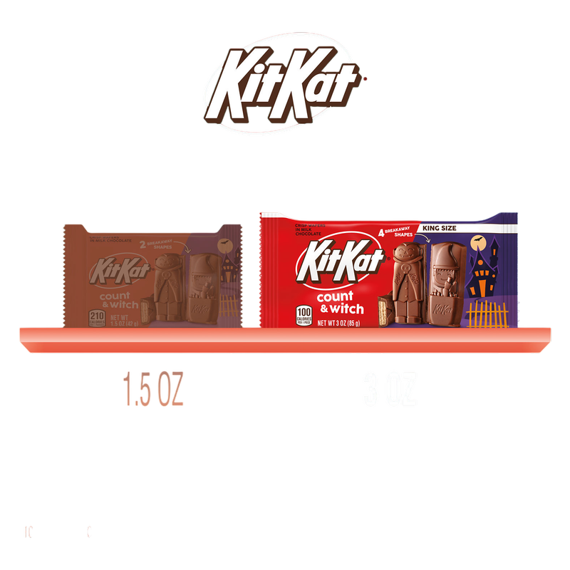Kit Kat Count & Witch King Size 3 oz