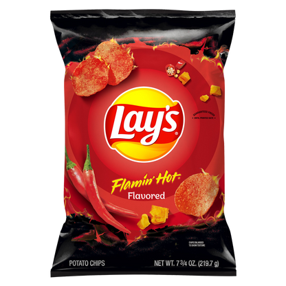 Lay's Flamin' Hot Potato Chips 7.75oz