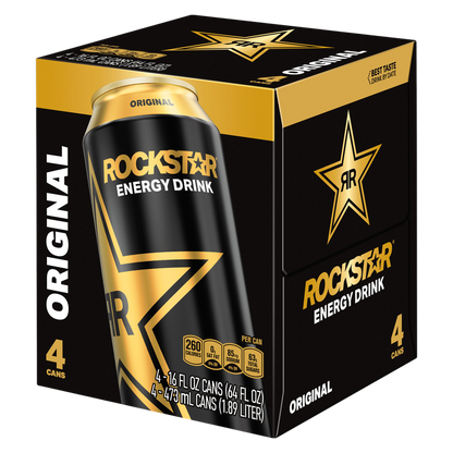 Rockstar Original 4ct 16oz Can- XL