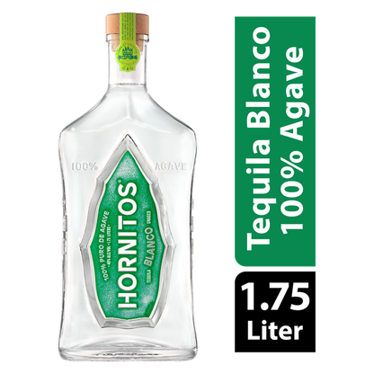 Hornitos Plata Tequila 1.75L (80 Proof)