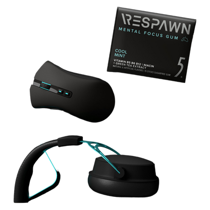 5 Gum Respawn Cool Mint Chewing Gum, 15-Stick