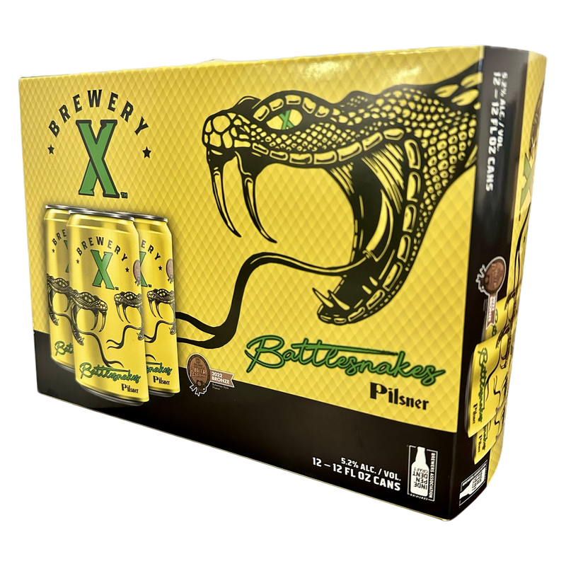 BREWERY X BATTLESNAKES 12PKC