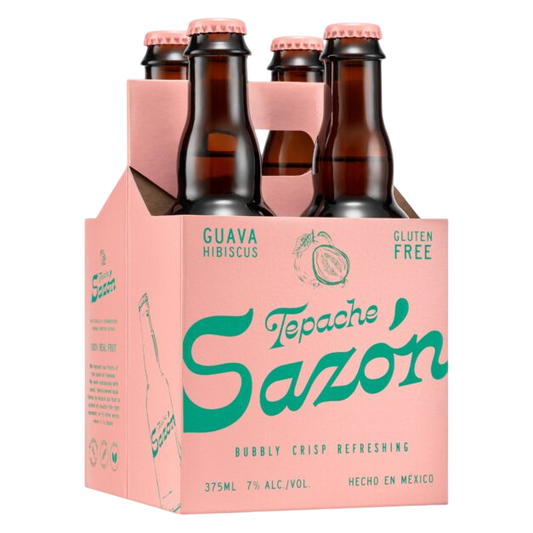 Tepache Sazon Guava 4pk 375ml Bottle