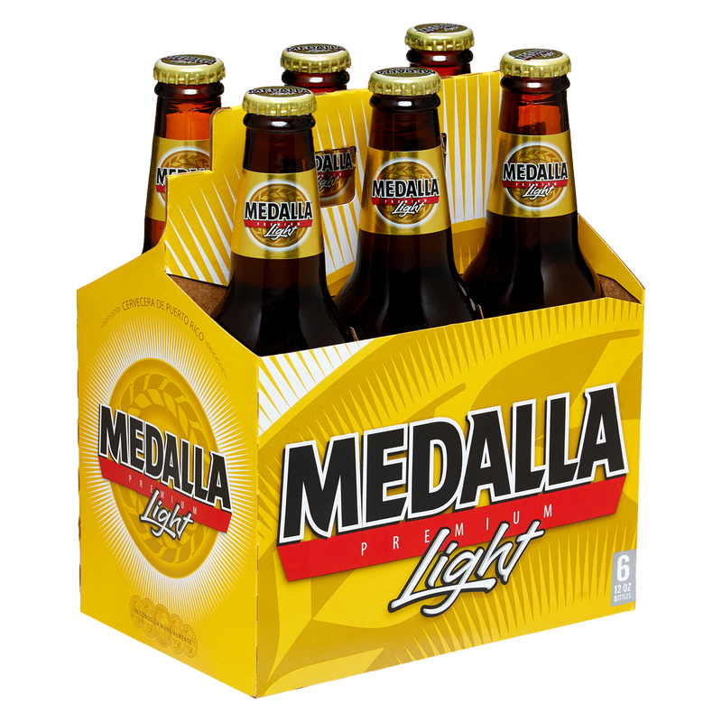 Medalla Light 6pk 12oz Btl 4.0% ABV