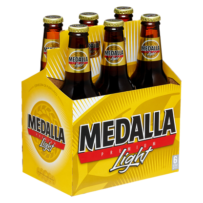 Medalla Light 6pk 12oz Btl 4.0% ABV