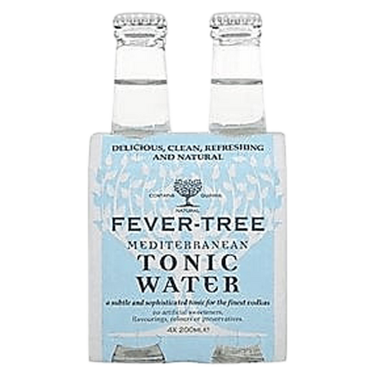 Fever-Tree Mediterranean Tonic Water 4pk 6.8oz Btl