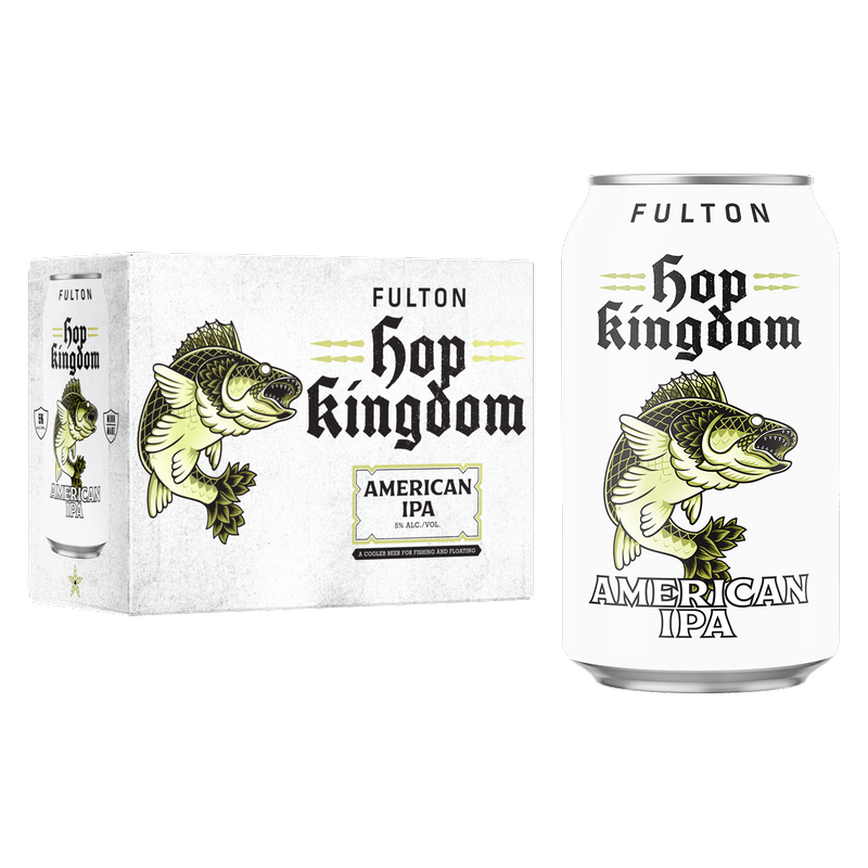 Fulton Hop Kingdom American Ipa 12pk 12oz Cans 7% ABV