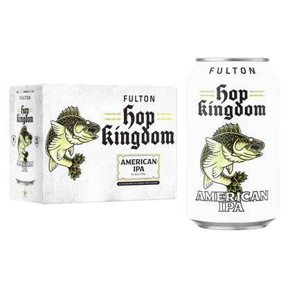 Fulton Hop Kingdom American Ipa 12pk 12oz Cans 7% ABV