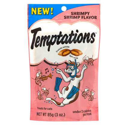 Whiskas Temptations Shrimp Flavor Cat Treats 3oz