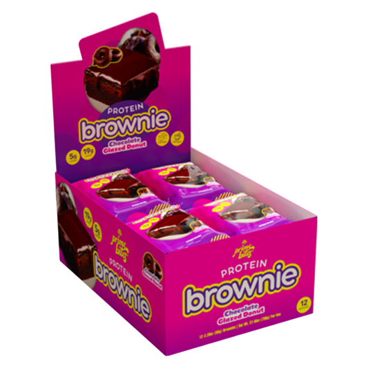 Prime Bites Protein Brownie Chocolate Glazed Donut 12 CT