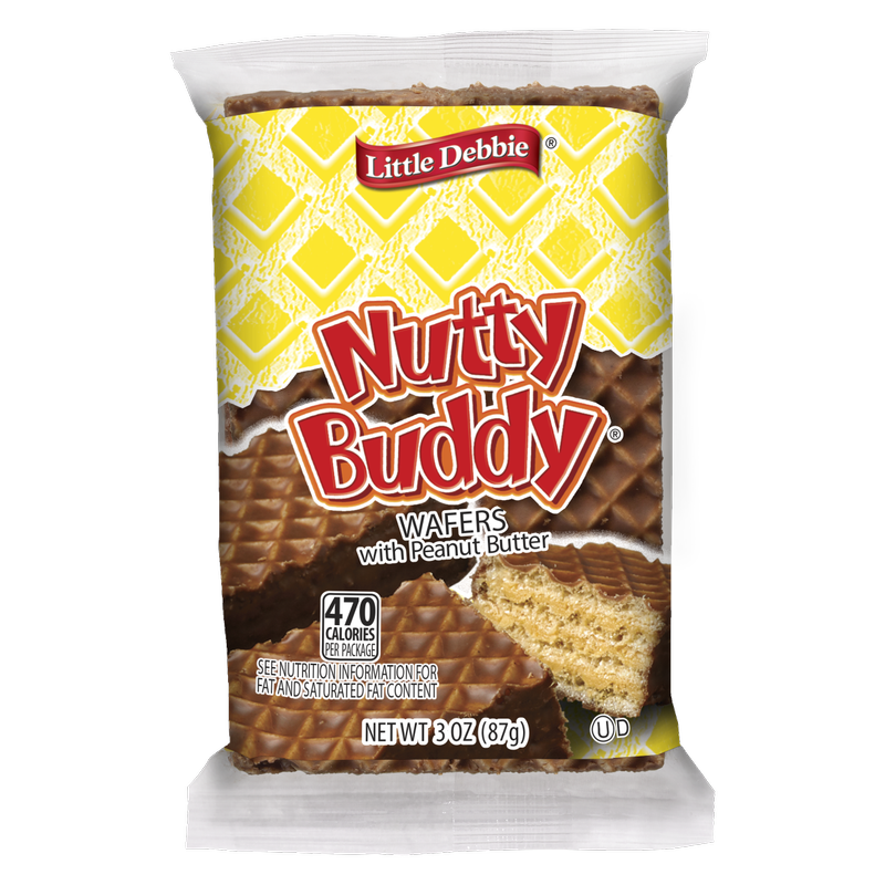 Little Debbie Nutty Buddy Bar 3oz