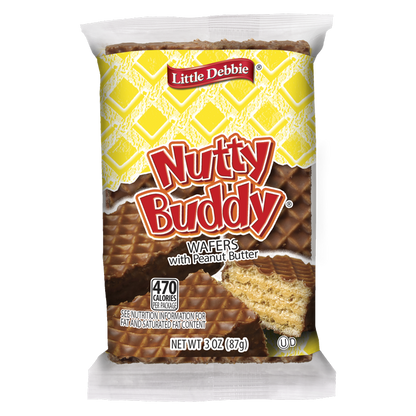Little Debbie Nutty Buddy Bar 3oz
