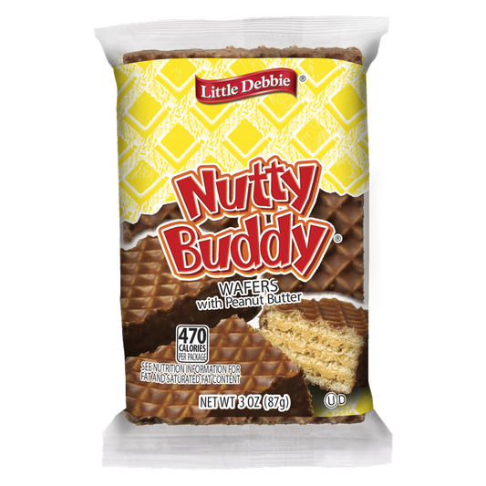 Little Debbie Nutty Buddy Bar 3oz