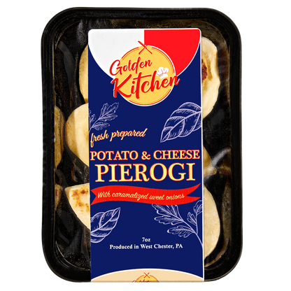 Golden Kitchen Potato and Cheese Pierogis