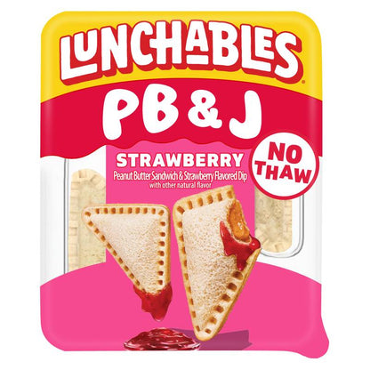 Lunchables PB&J Peanut Butter Sandwich & Strawberry Dip - 2.27oz