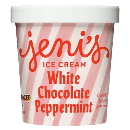 Jeni's, White Chocolate Peppermint Ice Cream Pint