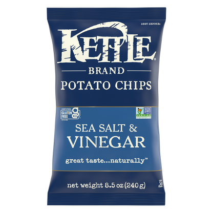 Kettle Brand Sea Salt & Vinegar Potato Chips 8.5oz