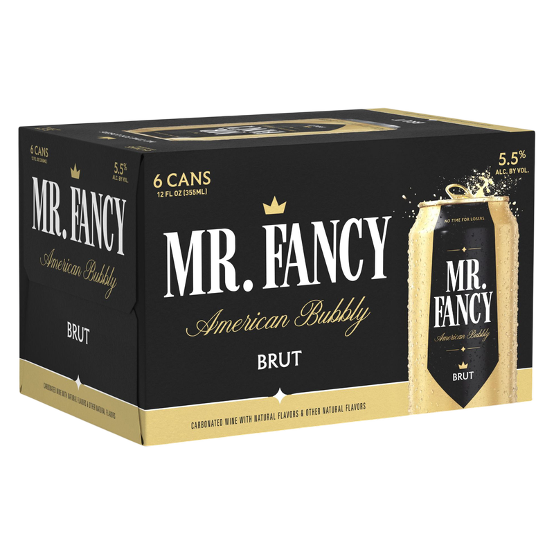 Mr Fancy Brut Wine Cocktail 6pk 355ml Can