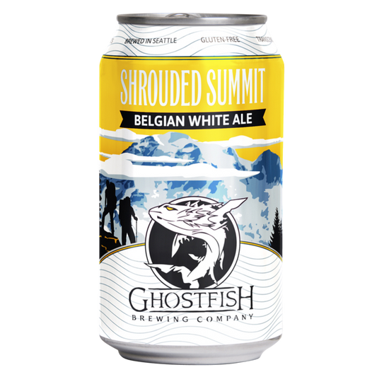 Ghostfish Brewing Shrouded Summit Belgian White 4pk 12oz Can 4.5%