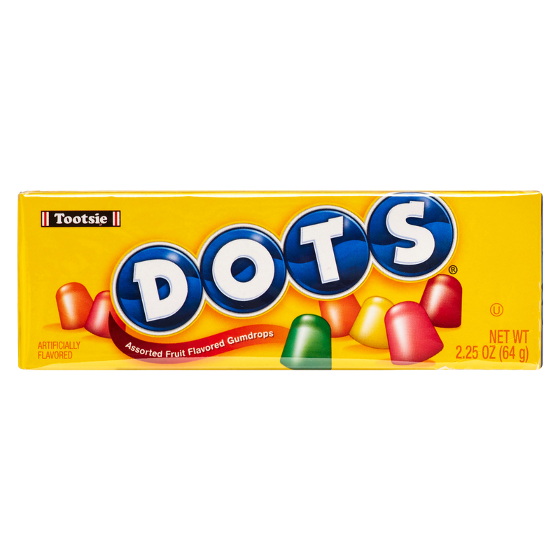 Dot's Assorted Fruit Flavored Gumdrops 2.25oz