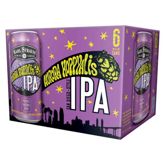Karl Strauss Brewing Co. Aurora Hoppyalis IPA 6pk 16oz
