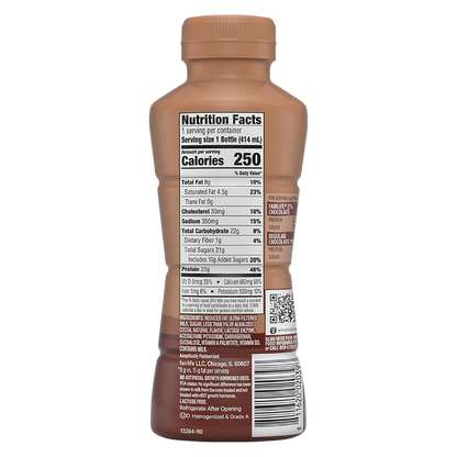 Fairlife 2% Ultra-filtered Chocolate Milk 14oz Btl