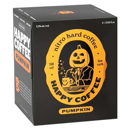 Two Robbers Happy Coffee Pumpkin 4pk 16oz Can 5.2% ABV