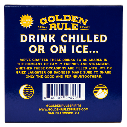 Golden Rule Espresso Martini 4pk 100ml Can 24% ABV