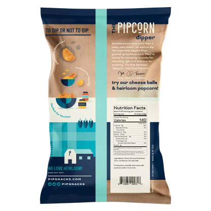 Pipcorn Sea Salt Heirloom Corn Dippers 9.25oz