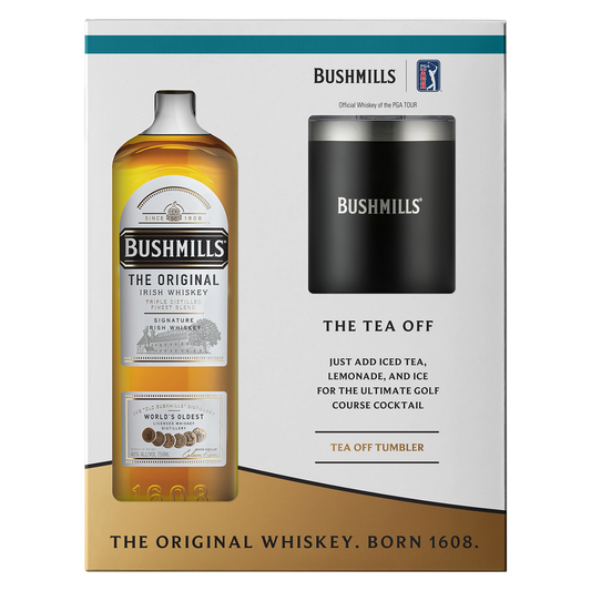 Bushmills Original with PGA Golf Tumbler Irish Whiskey 750ml (80 Proof)