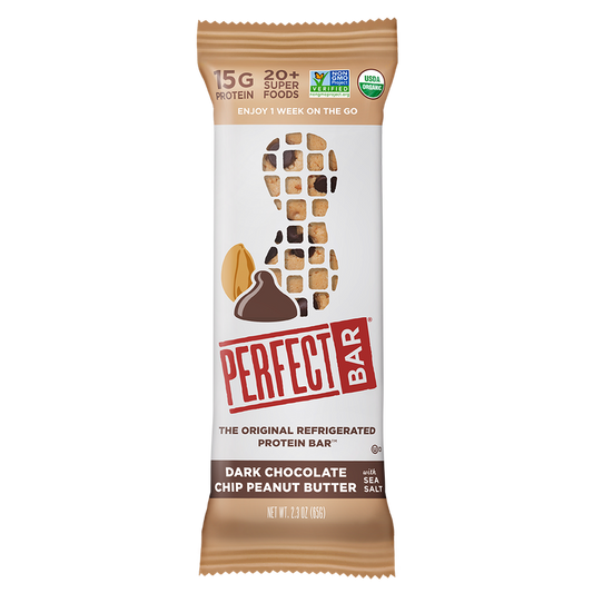 Perfect Bar Dark Chocolate Peanut Butter Organic Protein Bar 2.3oz