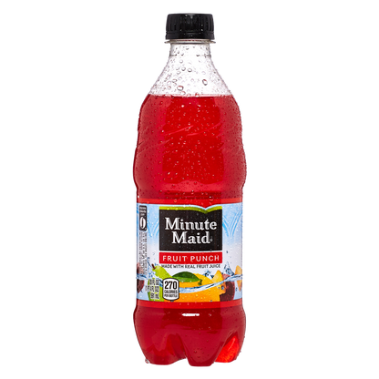Minute Maid Fruit Punch Juice 20oz Btl