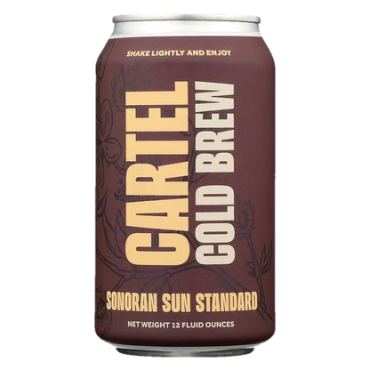 Cartel Sonoran Sun Standard Cold Brew 12oz Can