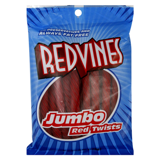 Red Vines Jumbo Red Twists 8oz