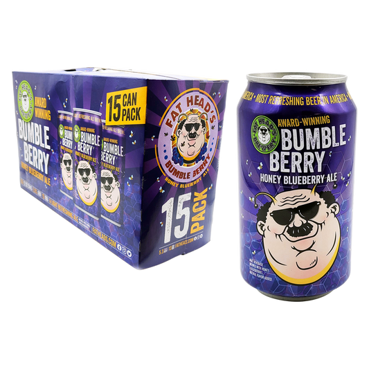 Fat Head's Bumble Berry Ale 15pk 12oz Can 5.3% ABV